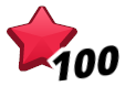Star Beveled Red